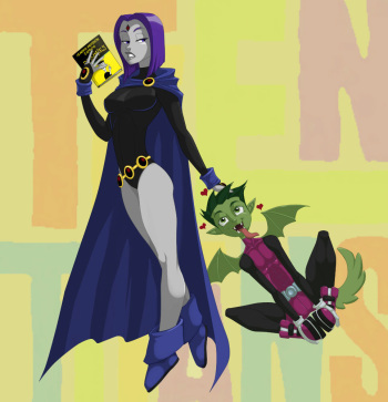 [Flick] Raven Comic: Just for fun (Teen Titans) (Ongoing) cover