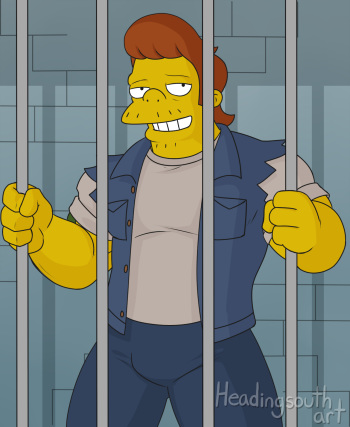 Snake Jailbird (The Simpsons) cover