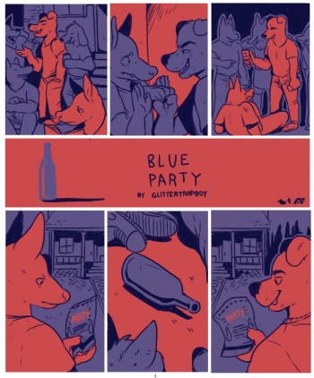 [Glitter-Trap-Boy] Blue Party cover