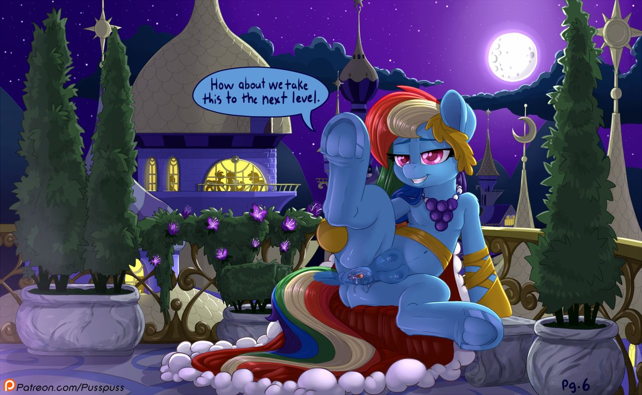 Rainbow Dash and You Attend the Gala page 6 full