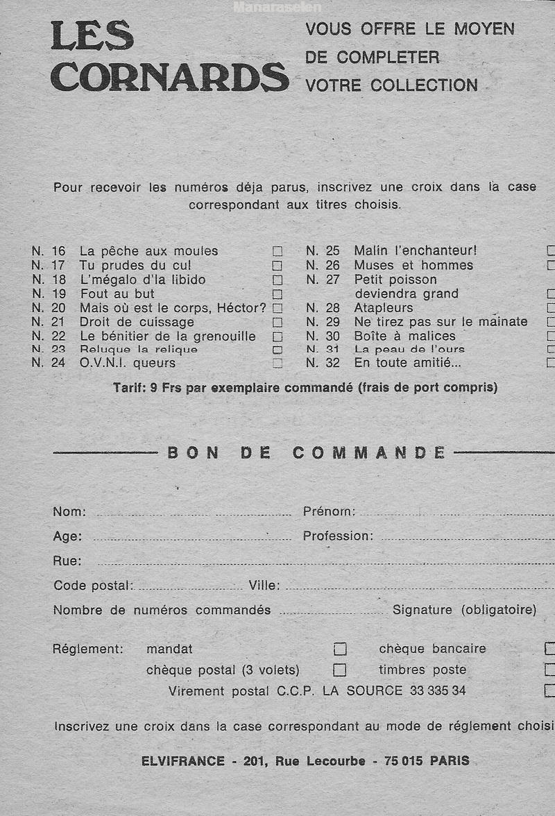 Elvifrance - Les cornards - 033 - Cléo, en cinq sec page 4 full