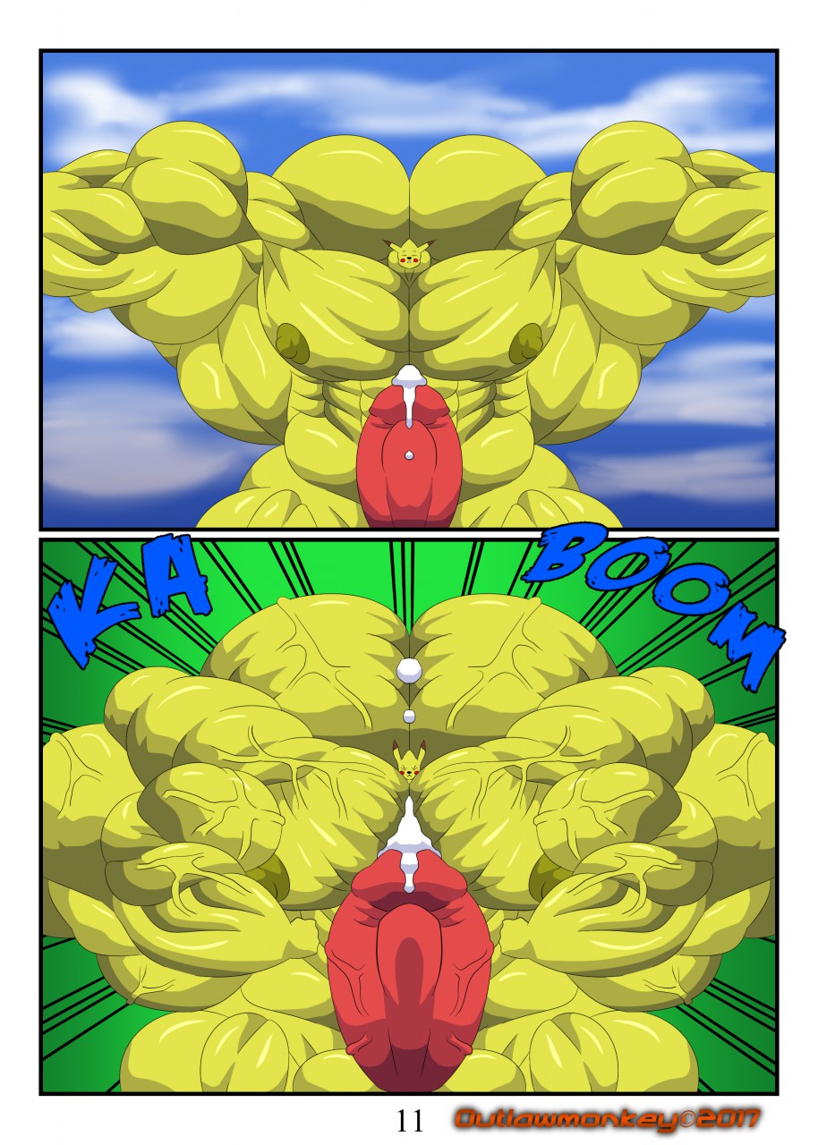 Pikachu Muscle Evolution page 11 full