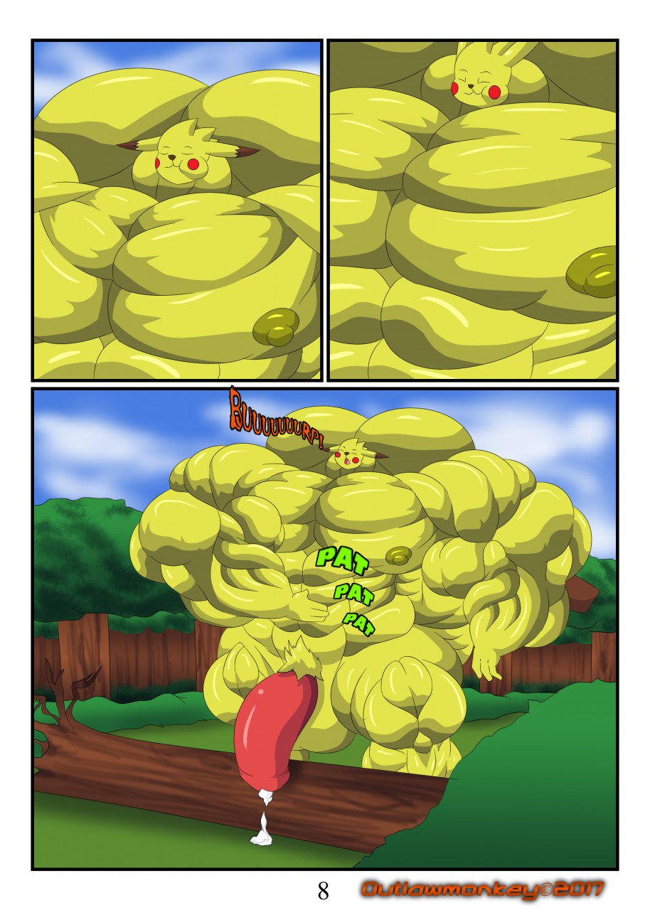Pikachu Muscle Evolution page 8 full