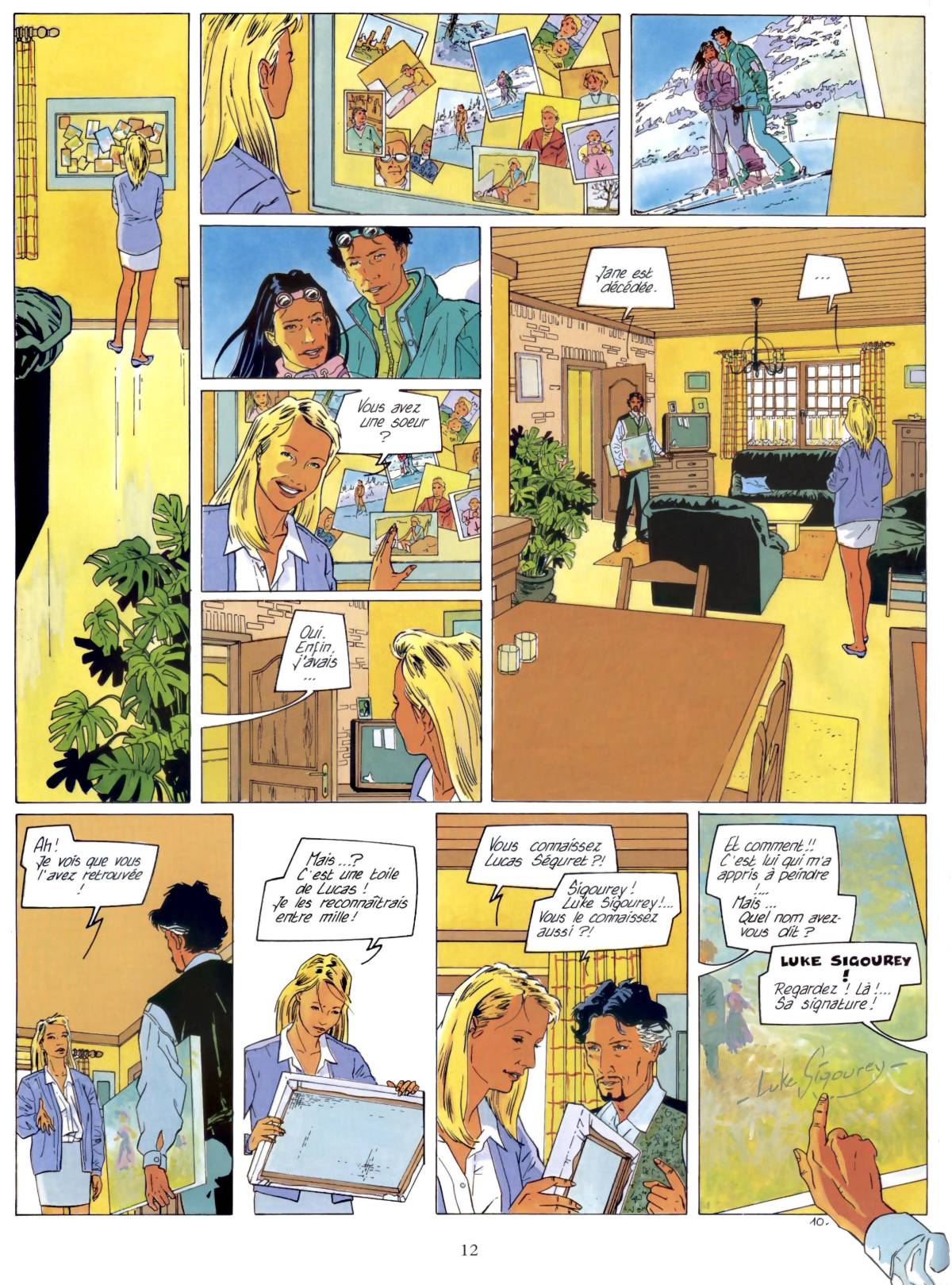Bleu Lézard - 03 - Fleurs de sang page 12 full