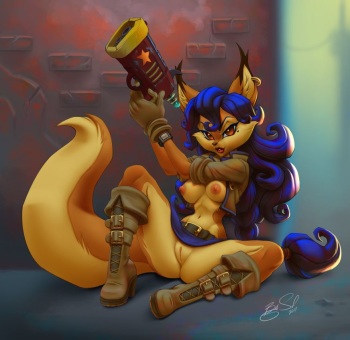 Carmelita Montoya Fox [Sly Cooper] cover
