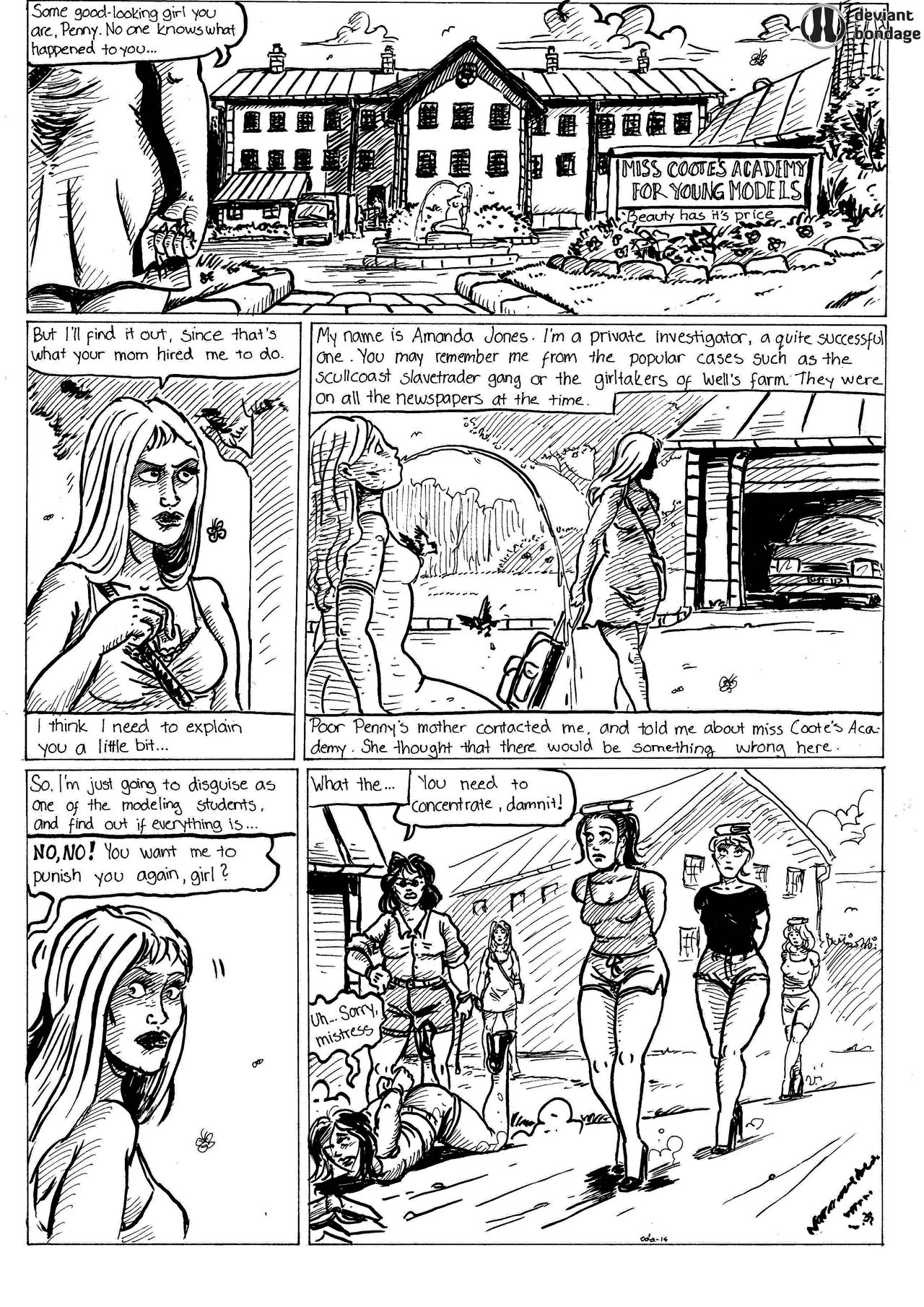 The Academy Secret Agent in Bondage page 3 full