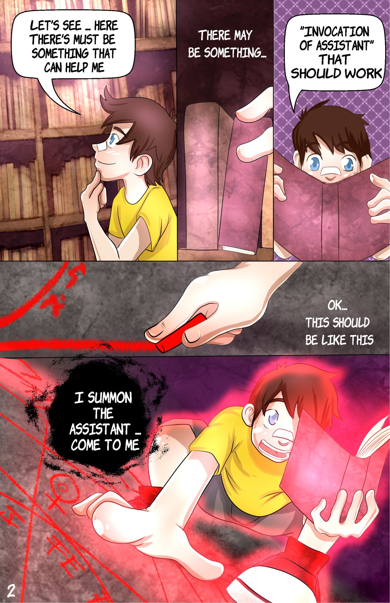 Ferbit Manga #2 THE HELPER page 5 full