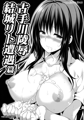 (C87) [Sorairo March (Narusawa Sora)] Kotegawa ryoujoku - Yuuki Rito souguuhen (To LOVE-Ru) [Korean] cover