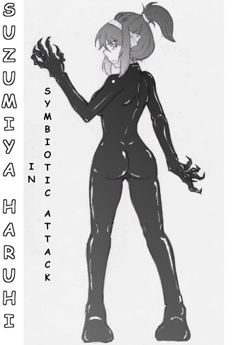 Symbiotic Attack in Haruhi Suzumiya (The Melancholy of Haruhi Suzumiya, Spider-Man) cover
