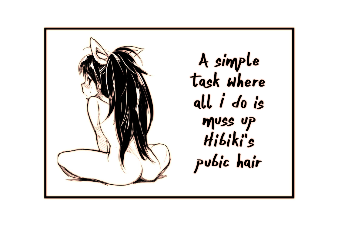 Hibiki no Inmou | Hibiki's Pubic Hair page 1 full