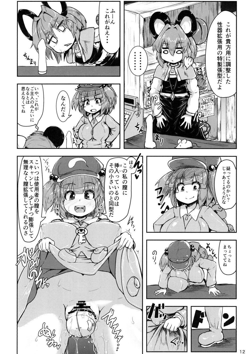 Nazrin ga Goshujin no Tame ni Himitsu no Tokkun o Suru Hanashi page 11 full