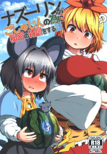 [Cheese Company (Peso)] Nazrin ga Goshujin no Tame ni Himitsu no Tokkun o Suru Hanashi (Touhou Project) [Digital] cover