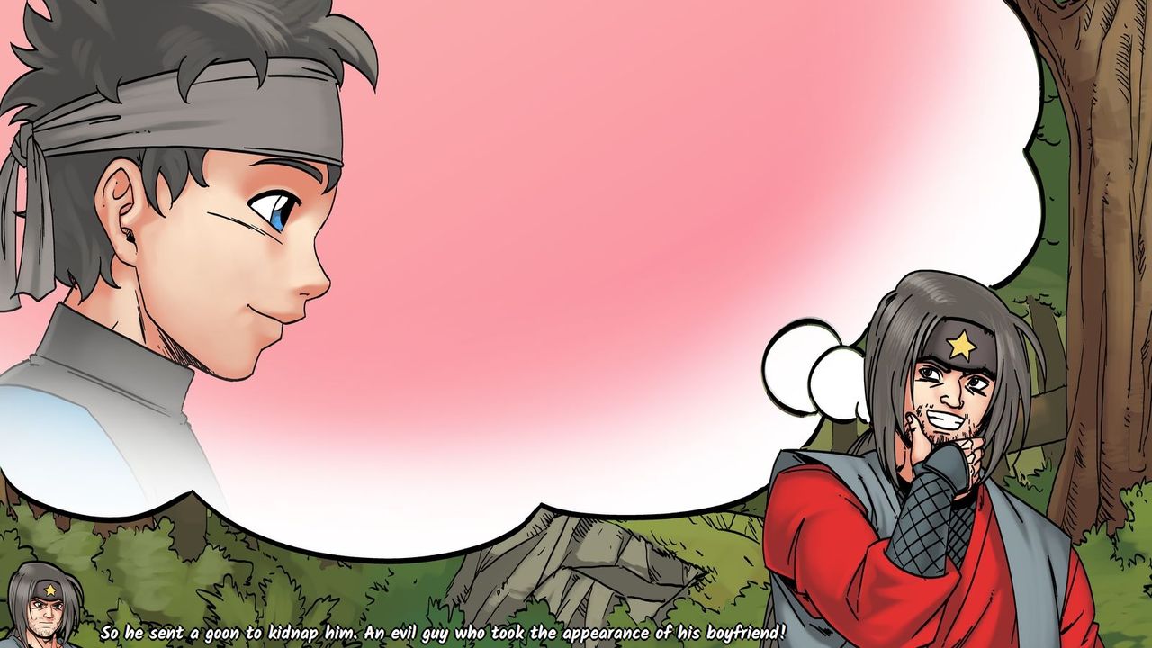 GayHarem  World 3 - Ninja Village page 9 full