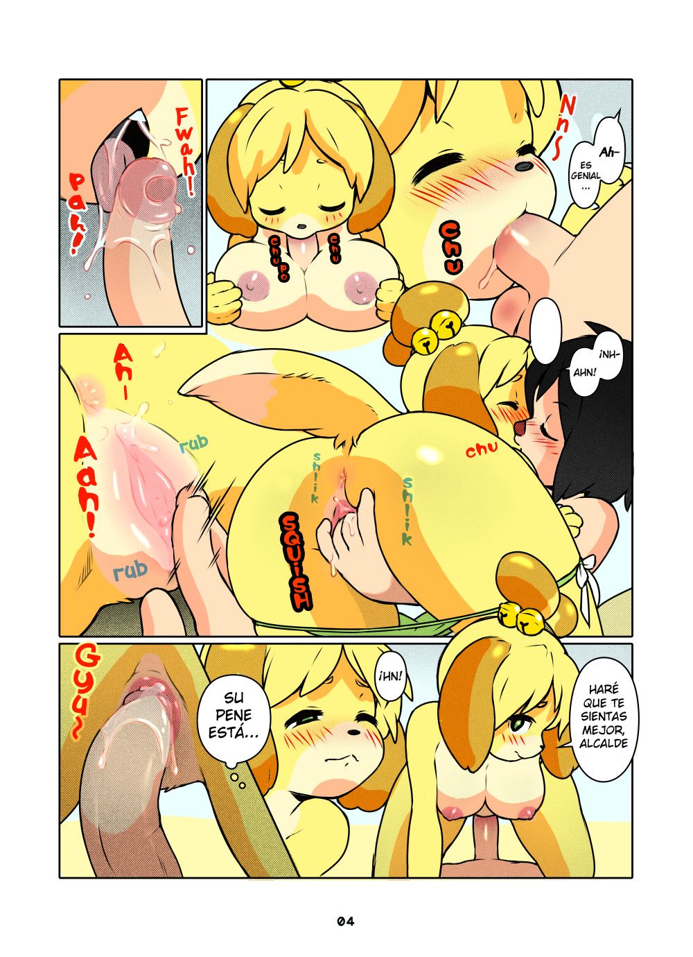 Belle's Love Vacation!/¡Las vacaciones de amor de Canela! page 5 full