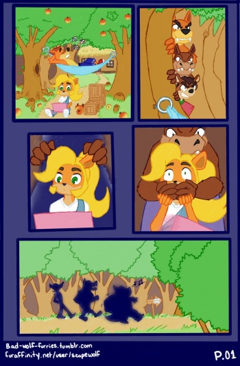 [Scapewolf] Coco in Trouble cover