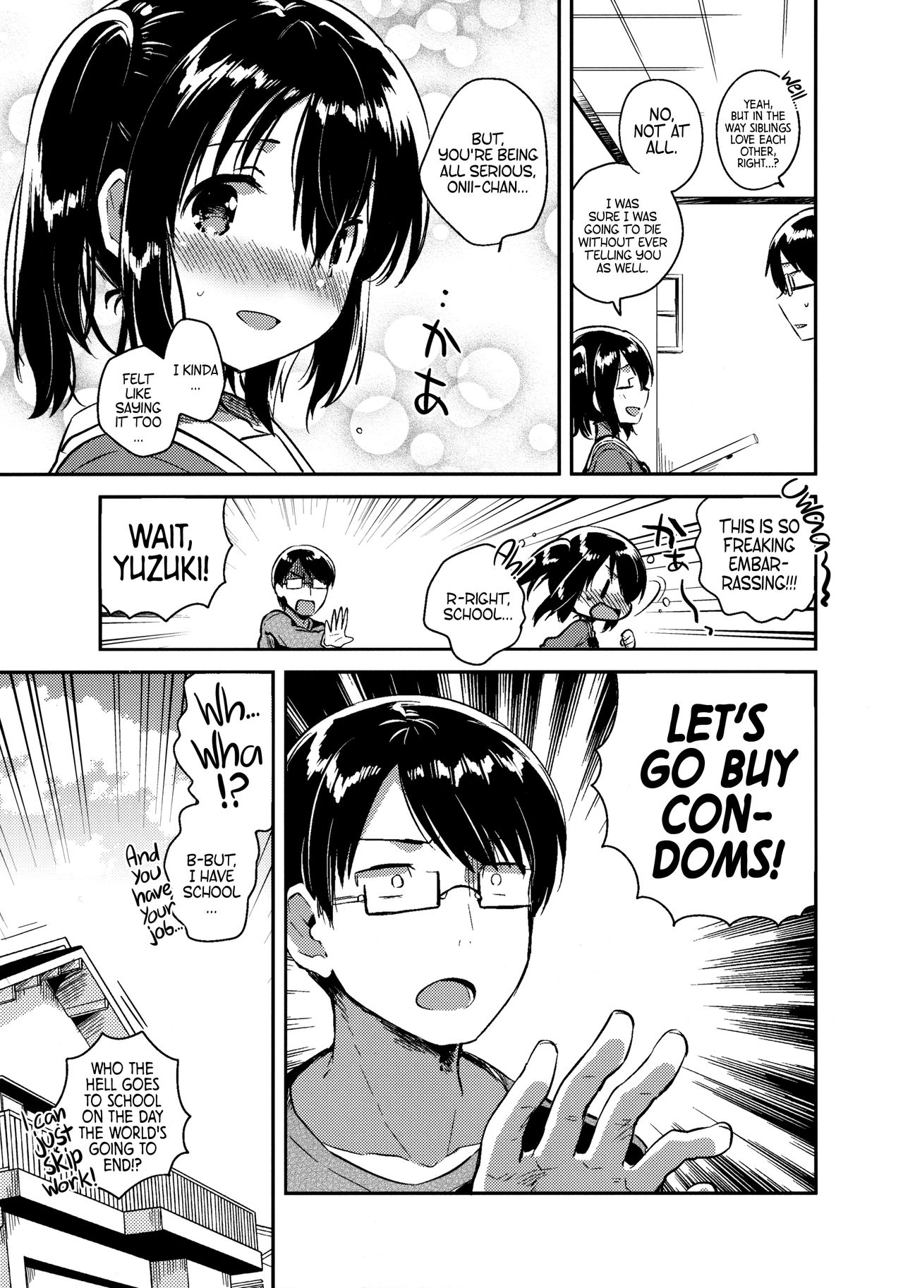 Sekai ga Metsubou Suru node Imouto to Sex Suru | The world is ending, so I'm having sex with my little sister page 9 full
