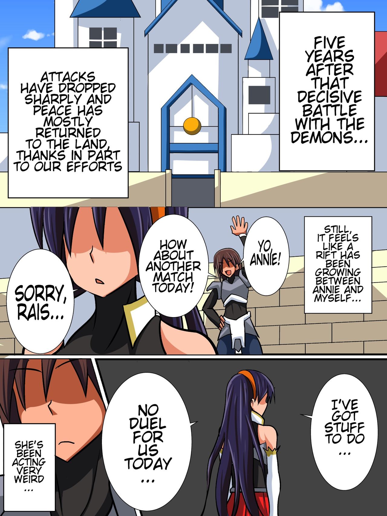 Osananajimi no Onna Kishi ga Oujo ni Naru Made Zenpen | Until My Childhood Friend, A Female Knight, Becomes The Queen page 12 full