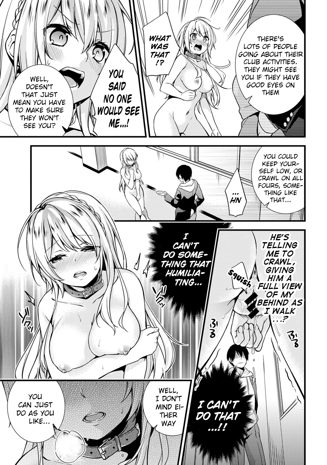 Gakuen no Ojou-sama ga Roshutsukyou no Dohentai datta Hanashi Ch. 1-4 page 11 full