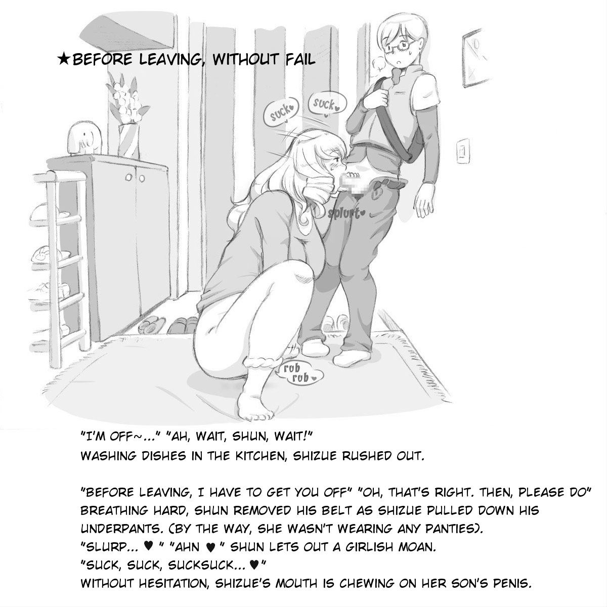 Mama Shot-ime - At Home Hen page 12 full
