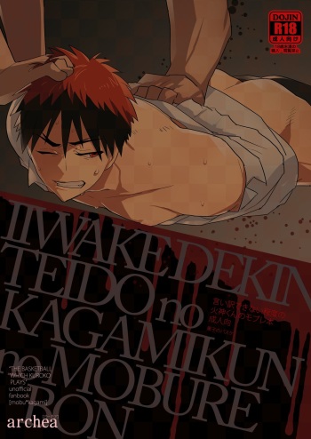 [archea (Sasagawa Nagaru)] Iiwakedekinai Teido no Kagamikun no Mobure Bon (Kuroko no Basuke) [Digital] cover