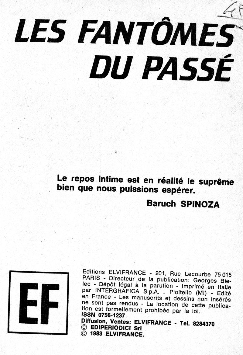 Elvifrance - Série jaune - 103 - Les fantômes du passé page 3 full