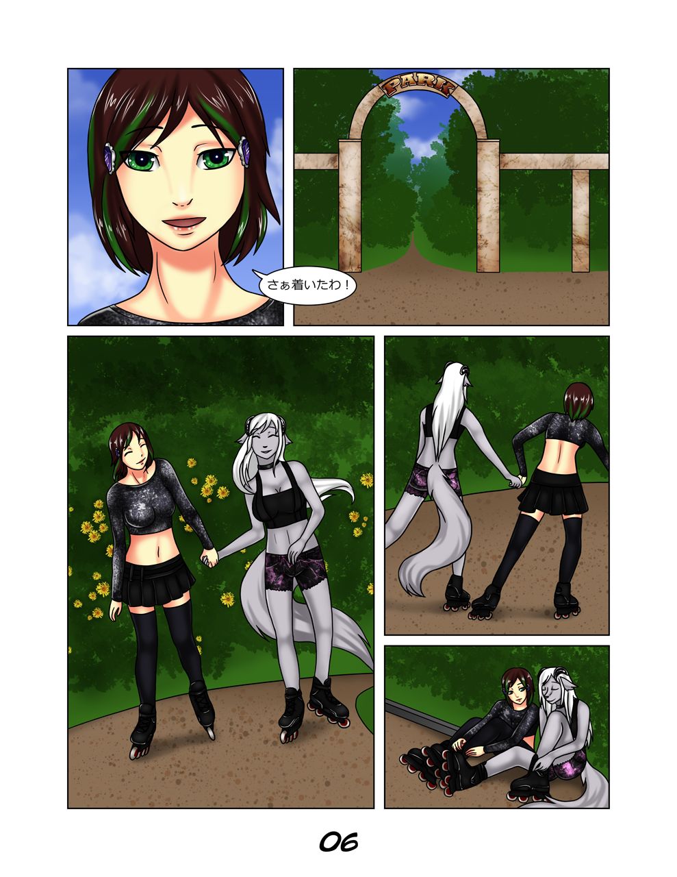 Yana & Ceri: Origins page 7 full