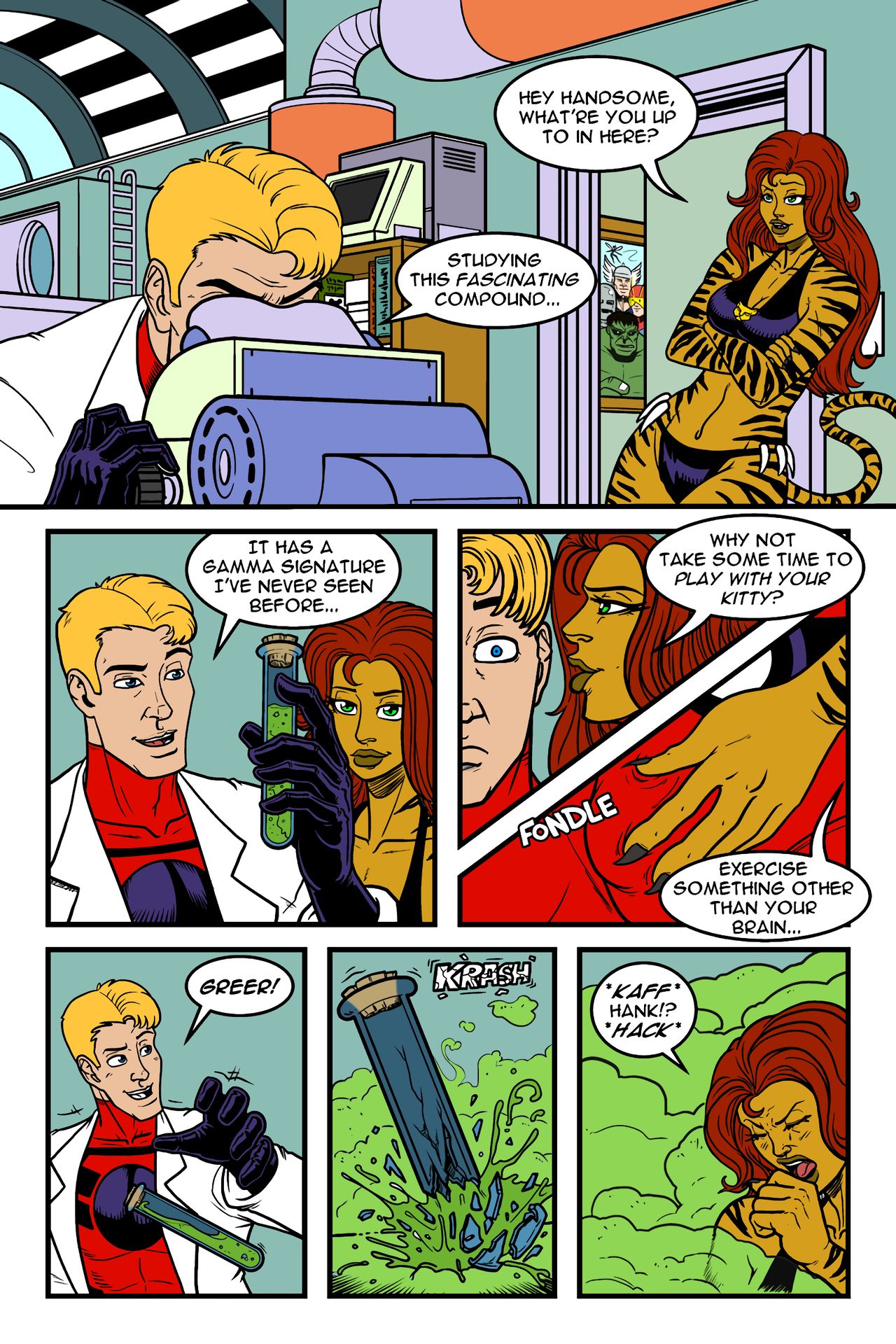 Avengers Altered page 1 full