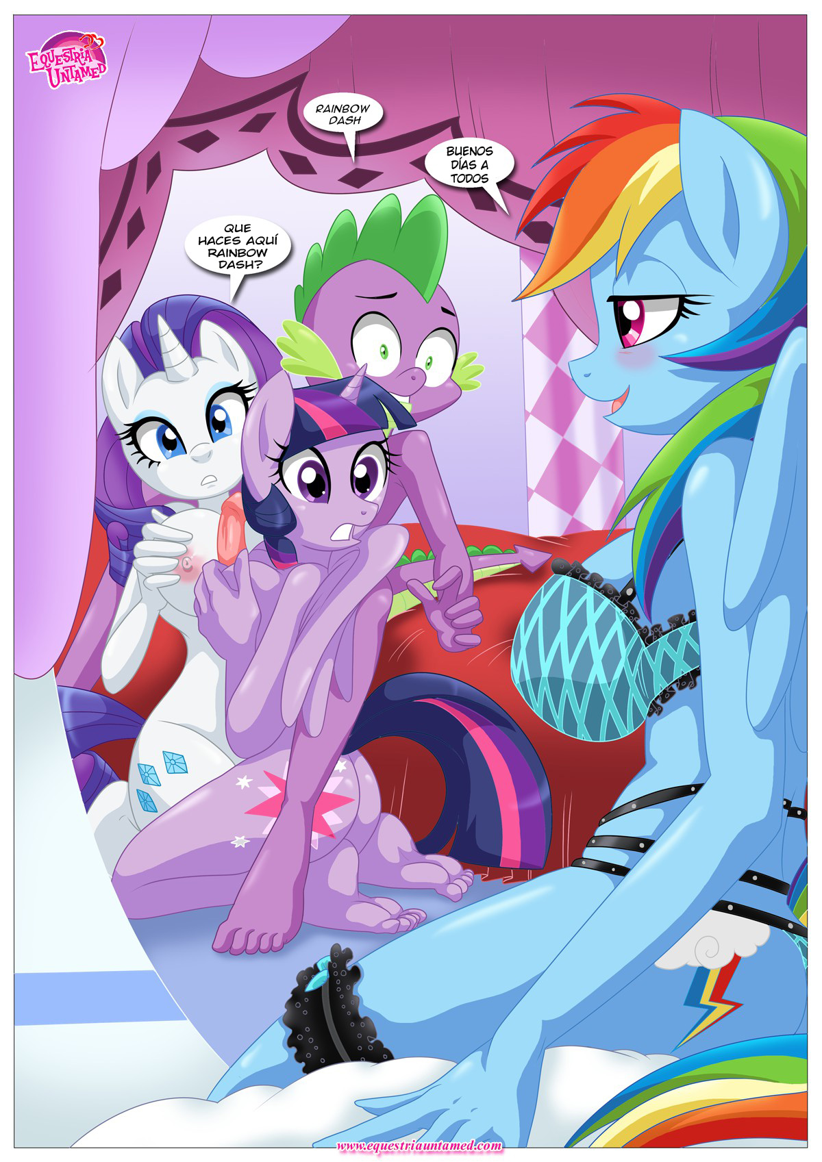 El Juego De Exhibición Publica De Afecto De Rainbow Dash page 11 full