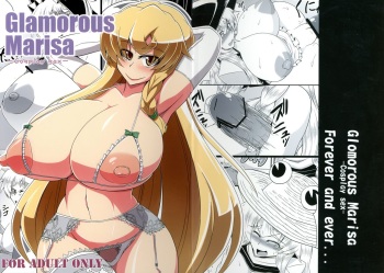 (C80) [Forever and ever... (Eisen)] Glamorous Marisa -Cosplay Ecchi Hen- (Touhou Project) cover