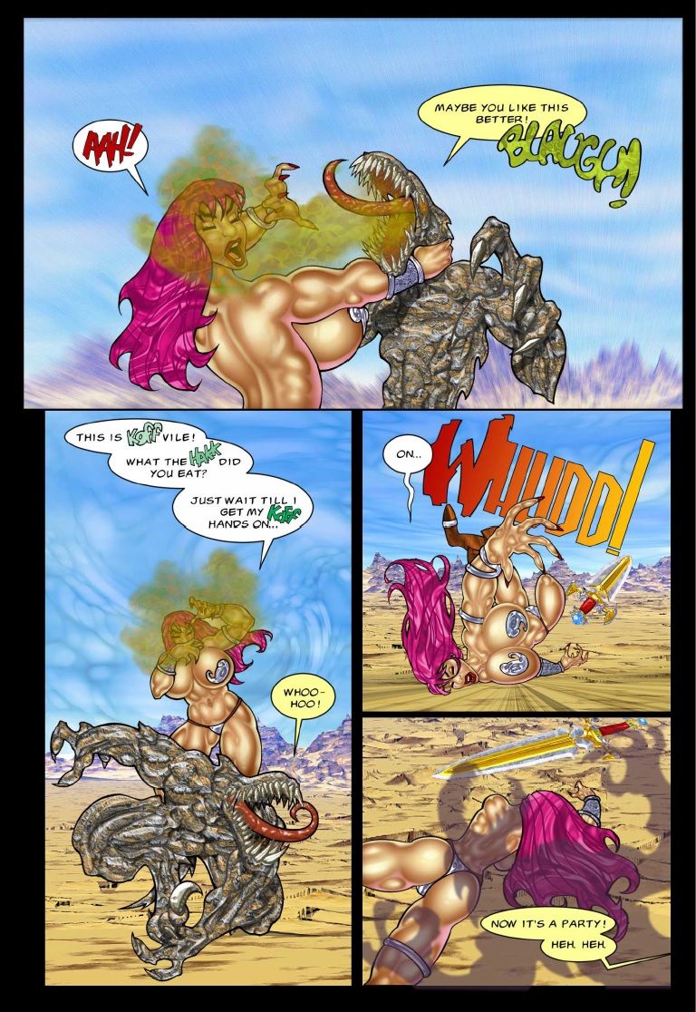 The Savage Sword of Sharona: 1 Queen for a Day page 7 full