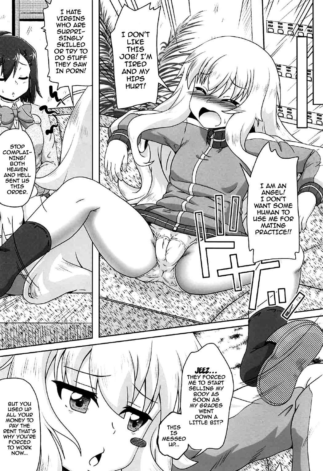 Tenshi to Akuma wa Fuuzokuten de Hataraku Koto ni Narimashita page 11 full