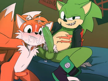 Sonic/Tails cuckholding cover