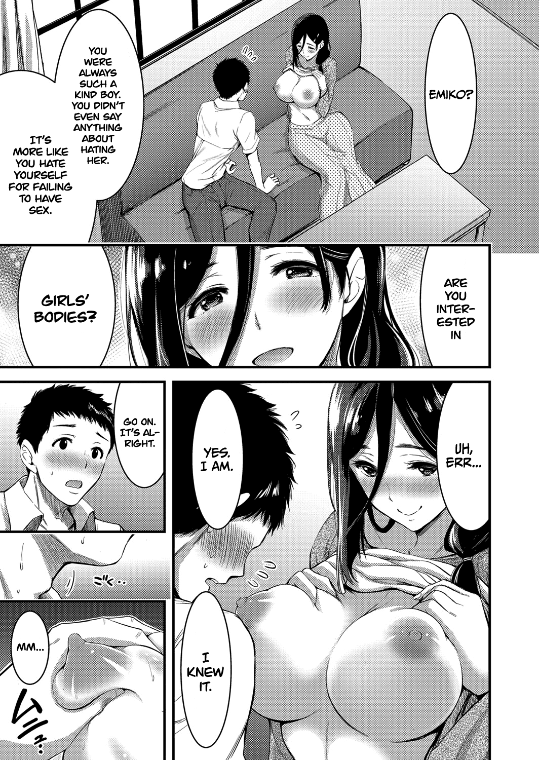 Doutei Tsumamigui Counselor ~Yuujin no Musuko ni Kindan Fudeoroshi~ | The Counselor Who Eats Virgins for Breakfast ~Deflowering Her Friend's Son~   =Dark Mac + CW= page 11 full