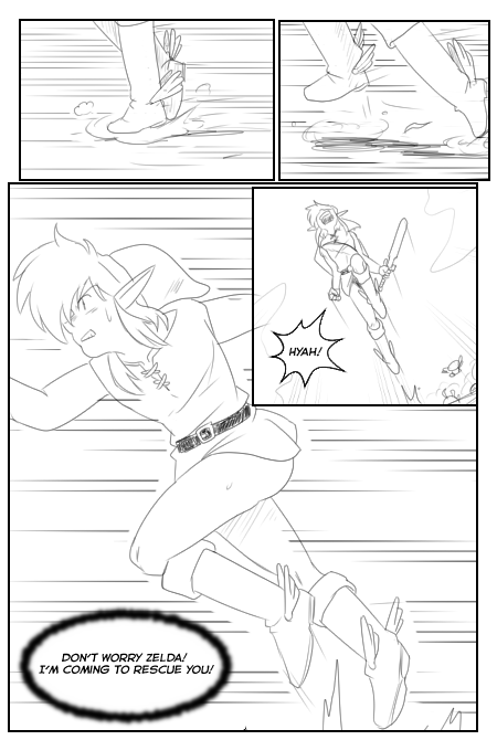 The Legend of Zelda : Triforce of the Gods page 3 full