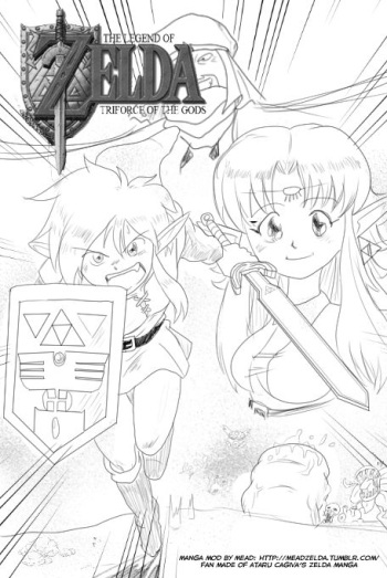 [Mead (meadzelda)] The Legend of Zelda : Triforce of the Gods [in progress] cover