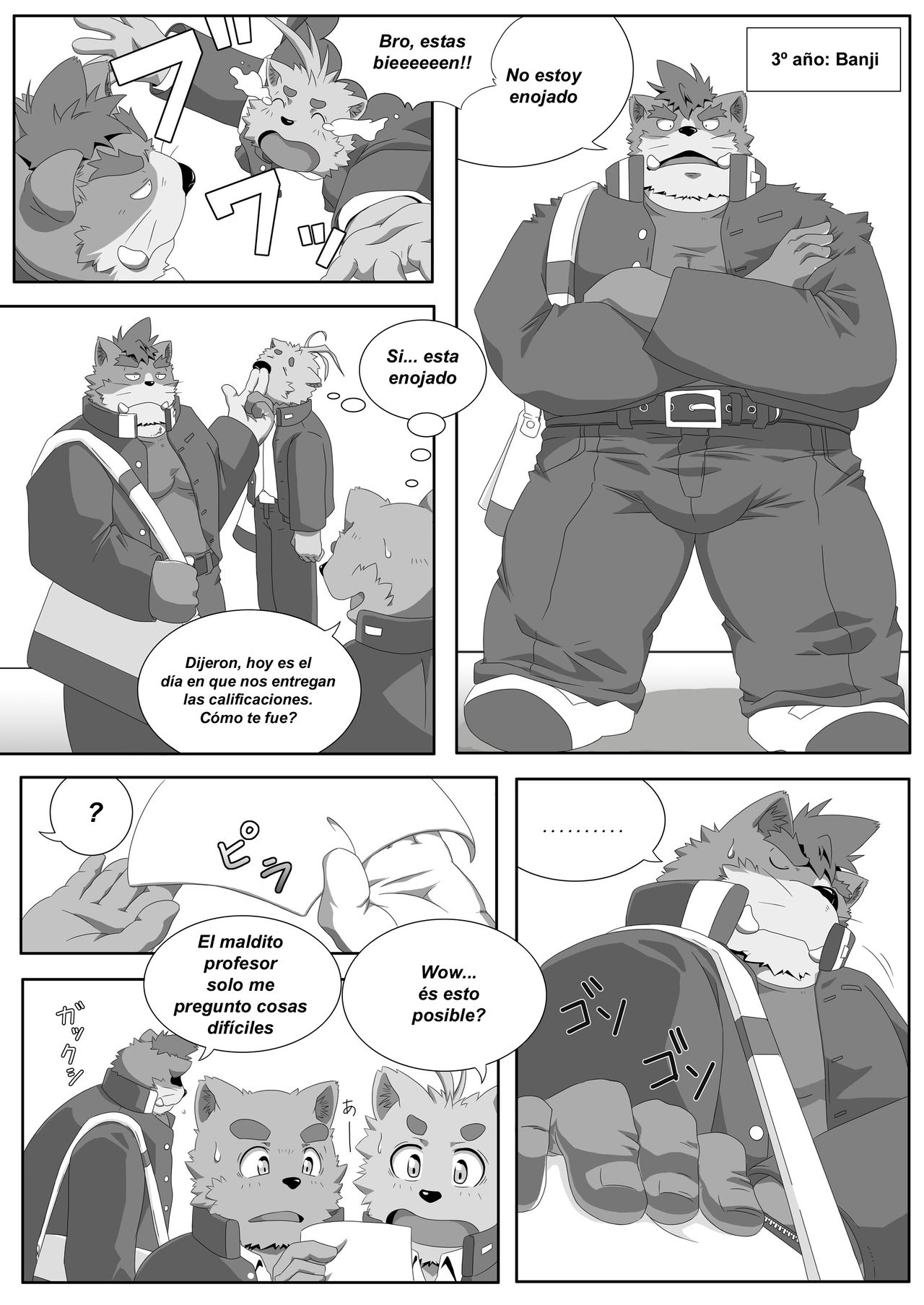 Oshiete! Bancho!! | enséñame guardián 8 page 9 full