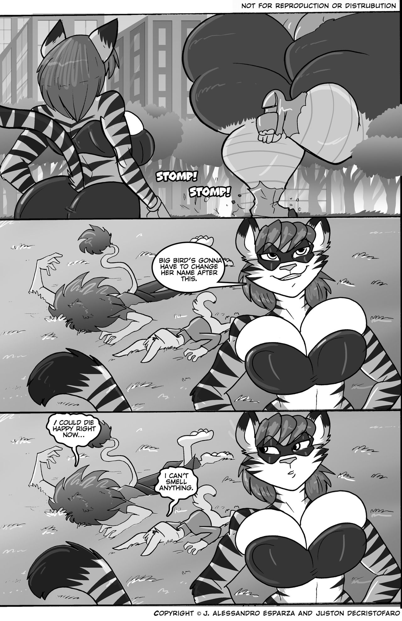 Attack of the 50ft Wolfette Part II page 12 full