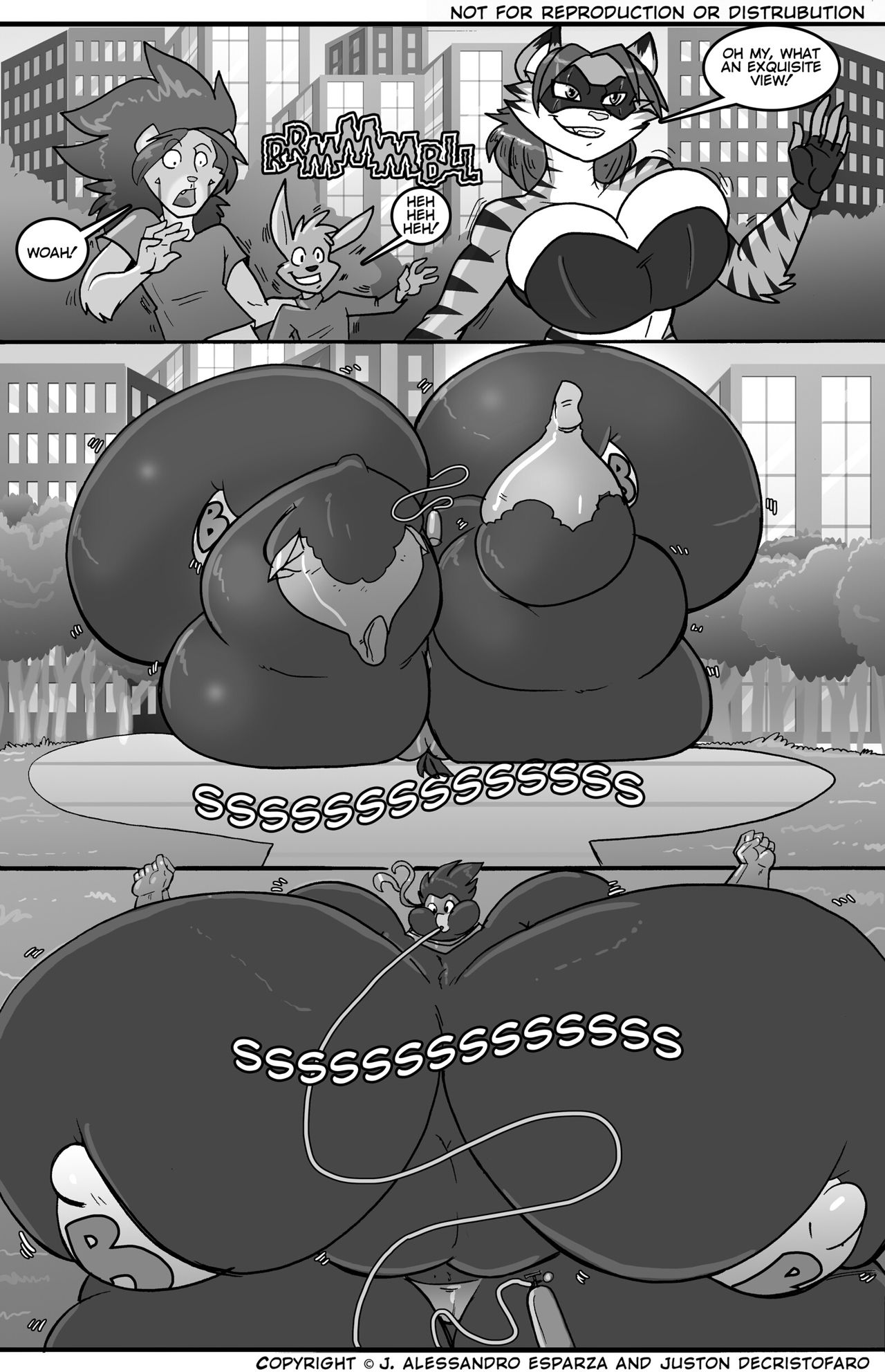 Attack of the 50ft Wolfette Part II page 8 full