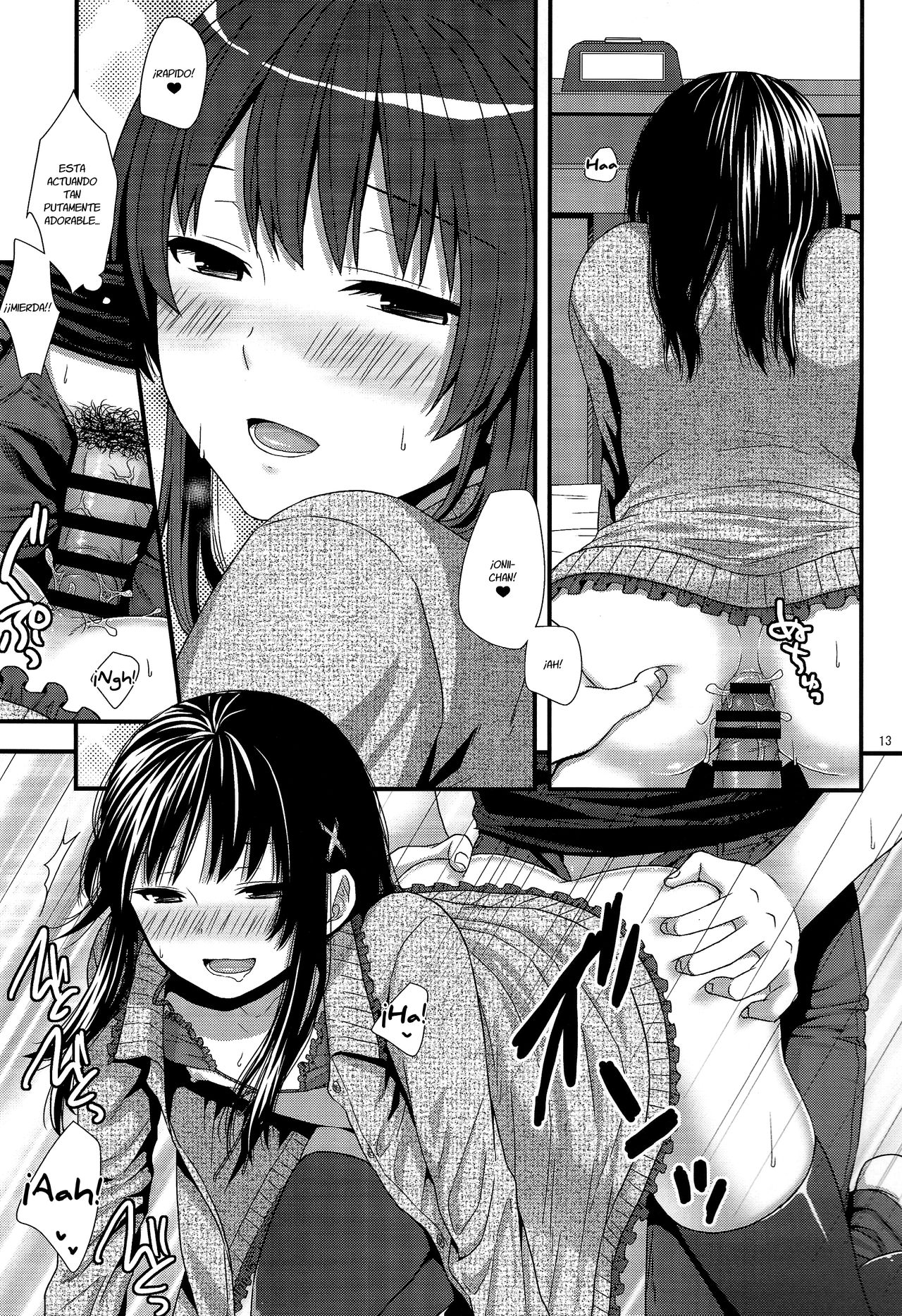 Yappa Uchi no Otouto Nanka Zenzen Kawaikune-shi page 12 full