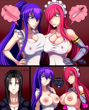 [KallistaNebula] Saeko v Erza > Garnet v Machina cover