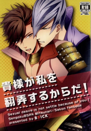 (C86) [BRICK (Kai)] Kisama ga Watashi o Honrou Suru kara da! (Sengoku BASARA) cover