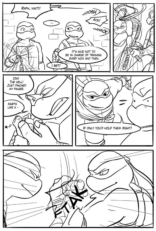 TMNT Black and Blue ch. 6 page 12 full