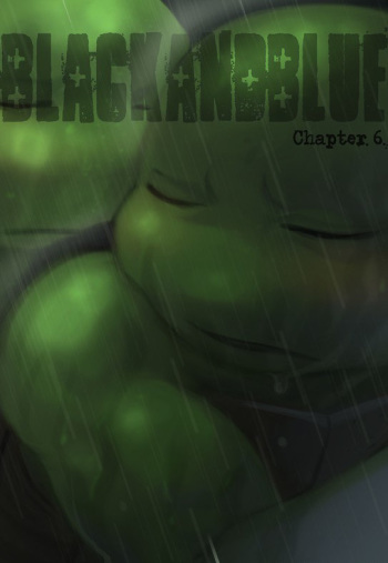 TMNT Black and Blue ch. 6 cover