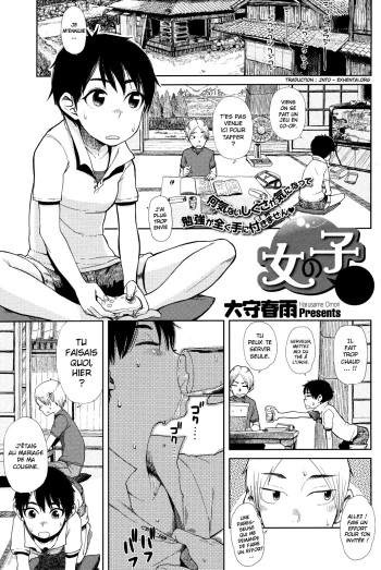 [Oomori Harusame] Onnanoko-ppoi | Girl Like (COMIC HOTMiLK 2010-10) [French] [JnTo] cover