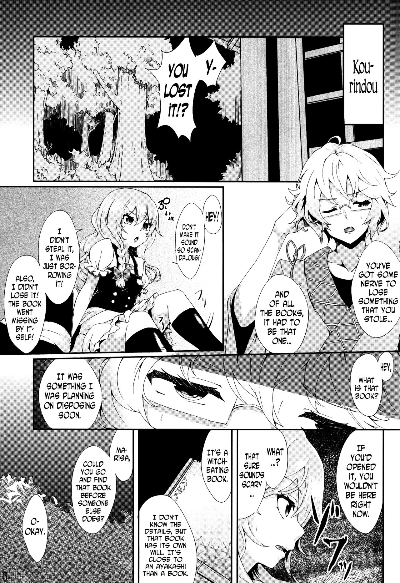 Majokko Patchouli-tan Mitsu page 5 full