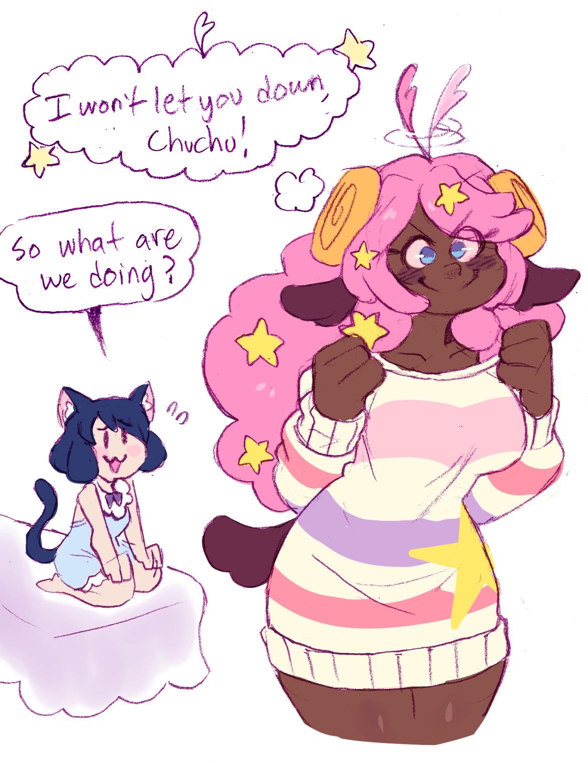 Cyan+Moa Commission page 7 full