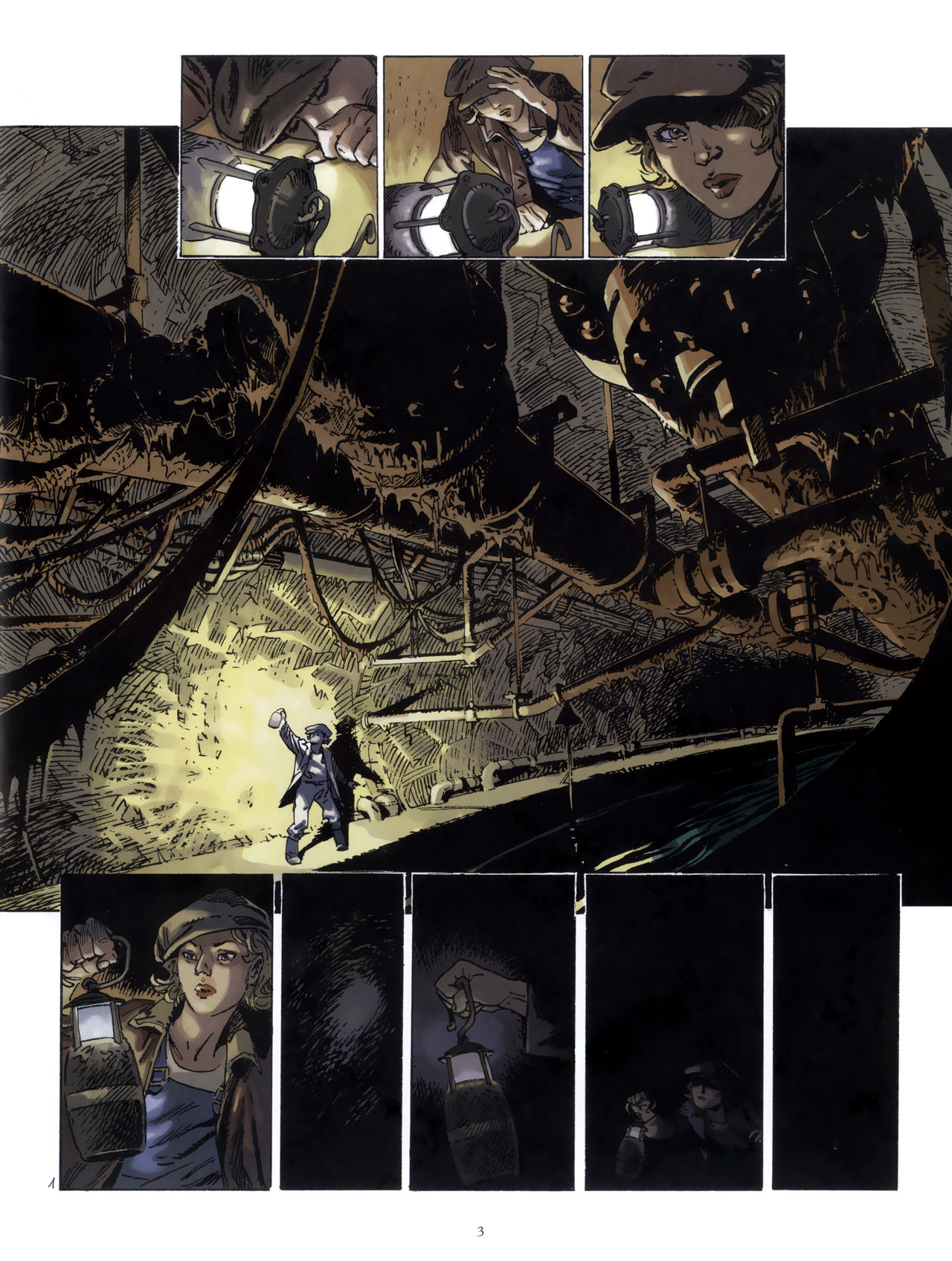 Catacombes - T01 - Le Diable Vert page 7 full
