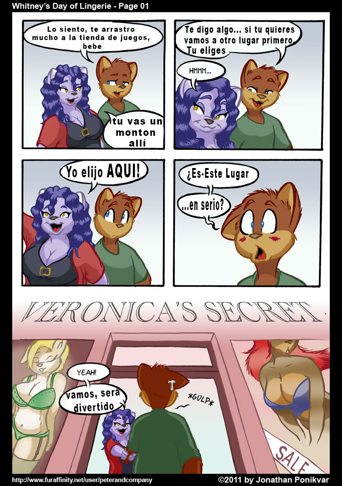 El día de lencería de Whitney page 1 full