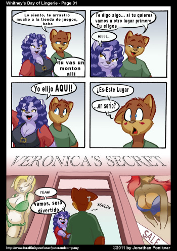 [PeterAndWhitney] El día de lencería de Whitney (Spanish) cover