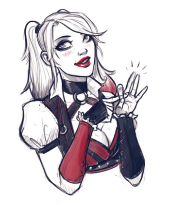Superslut Harley Quinn by Devilhs-adult-art (Finished) cover